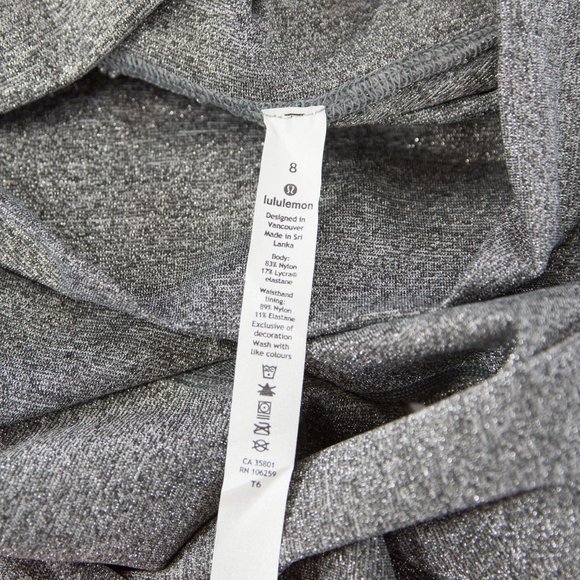 Lululemon Shimmer Wunder Under Leggings 8 NWOT - Picture 5 of 5